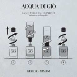 Armani Acqua Di Giò Eau De Parfum 12 Armani Acqua Di Giò Eau De Parfum -Guerlain Soldes Magasin acqua di gio eau de parfum rechargeable 2