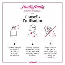 Cacharel Anaïs Anaïs Premier Délice Eau De Toilette 15 Cacharel Anaïs Anaïs Premier Délice Eau De Toilette -Guerlain Soldes Magasin anais 1er delice 5