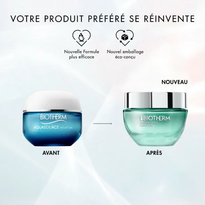 Biotherm Aquasource Night Spa Soin De Nuit Triple Effet : Réhydrate, Lisse Et Apaise 4 Biotherm Aquasource Night Spa Soin De Nuit Triple Effet : Réhydrate, Lisse Et Apaise – Image 2