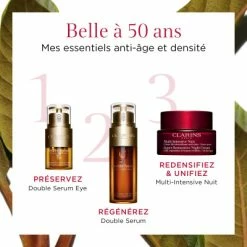 Clarins Multi-Intensive Nuit Crème Lift-redensifiante Anti-rides - Toutes Peaux -Guerlain Soldes Magasin cr lift redensif 1 8