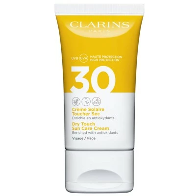 Clarins Crème Solaire Toucher Sec Visage UVA/UVB 30 Crème Solaire 3 Clarins Crème Solaire Toucher Sec Visage UVA/UVB 30 Crème Solaire