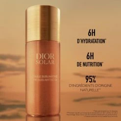 Dior Solar L'Huile Sublimatrice Huile Corps, Visage Et Cheveux - Huile Perfectrice D'éclat -Guerlain Soldes Magasin dior solar l huile 6