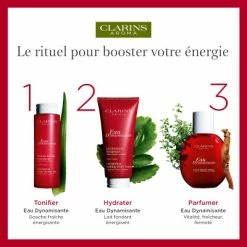 Clarins Eau Dynamisante Gel Douche -Guerlain Soldes Magasin eau dynamisante 4
