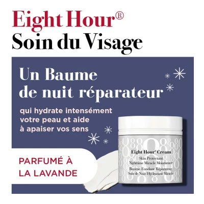 Elizabeth Arden Eight Hour® 8H Baume Fondant Réparateur Soin De Nuit Hydratant Miracle 4 Elizabeth Arden Eight Hour® 8H Baume Fondant Réparateur Soin De Nuit Hydratant Miracle – Image 2