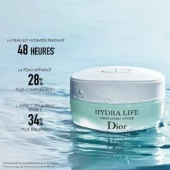 Dior Hydra Life Crème Sorbet Intense -Guerlain Soldes Magasin hydra life creme sorbet fraicheur 2