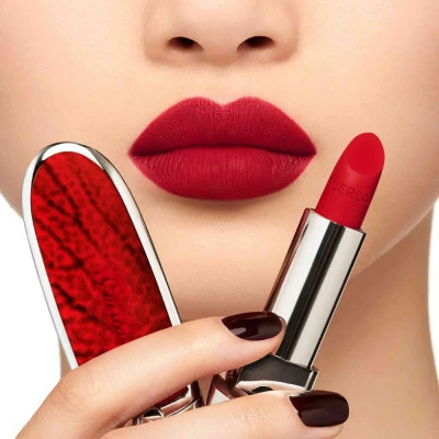 Guerlain ROUGE G L'Écrin Double Miroir Red Orchid Capot De Rouge à Lèvres 5 Guerlain ROUGE G L'Écrin Double Miroir Red Orchid Capot De Rouge à Lèvres – Image 3