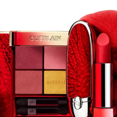 Guerlain ROUGE G L'Écrin Double Miroir Red Orchid Capot De Rouge à Lèvres 8 Guerlain ROUGE G L'Écrin Double Miroir Red Orchid Capot De Rouge à Lèvres – Image 6
