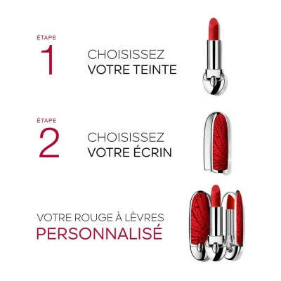 Guerlain ROUGE G La Teinte Édition Limitée Red Orchid Rouge à Lèvres 4 Guerlain ROUGE G La Teinte Édition Limitée Red Orchid Rouge à Lèvres – Image 2