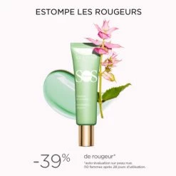 Clarins SOS Primer Base De Teint Anti-Rougeurs -Guerlain Soldes Magasin sos primer 17