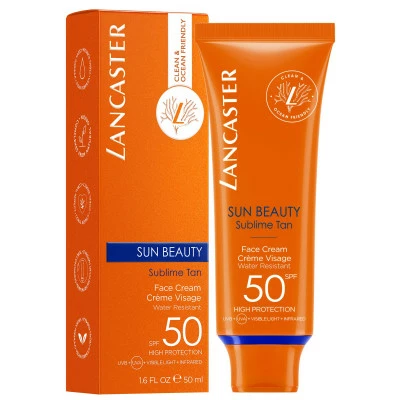 Lancaster Sun Beauty Crème Visage Confort Bronzage Lumineux SPF50 4 Lancaster Sun Beauty Crème Visage Confort Bronzage Lumineux SPF50 – Image 2