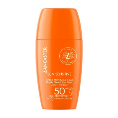 Lancaster Sun Sensitive Fluide Teinté & Matifiant SPF50 3 Lancaster Sun Sensitive Fluide Teinté & Matifiant SPF50